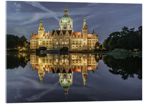 Quadro em acrílico Neues Rathaus - Hannover, Germany