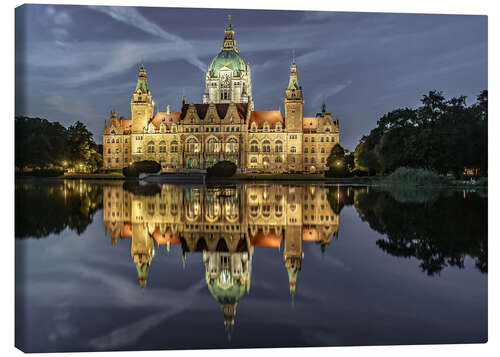 Canvas print Neues Rathaus - Hannover, Germany