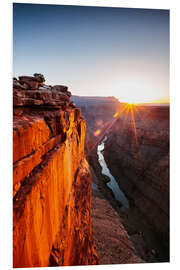 Foam board print Beautiful sunrise in Grand Canyon I