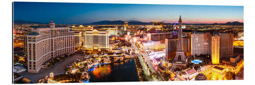 Gallery print View on Bellagio and the Strip, Las Vegas, Nevada, USA