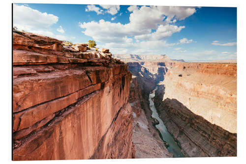 Alumiinitaulu Sunset over the Colorado river, Grand Canyon, USA