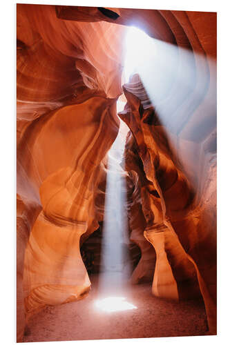 PVC-taulu Light beams at Upper Antelope Canyon, Arizona, USA