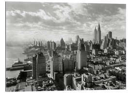 Gallery print New York, Manhattan Skyline 1930