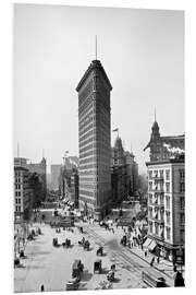 Foam board print New York City 1920, Flatiron Building