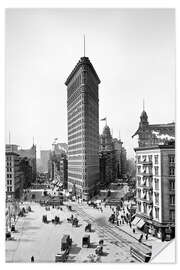 Wall sticker New York City 1920, Flatiron Building