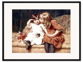 Gerahmter Kunstdruck Mach dir nichts draus!