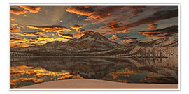 Wall print  alpine lake - Peter Weishaupt