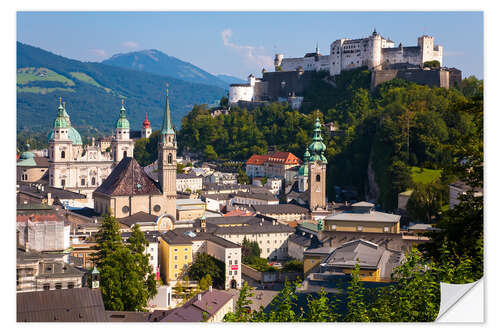 Selvklæbende plakat Salzburg