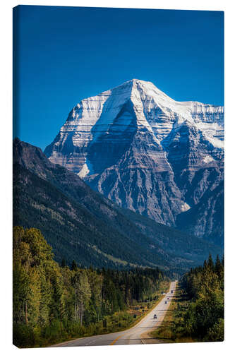 Stampa su tela Mount Robson