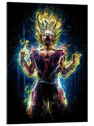 Galleriprint Angry Gohan, second level