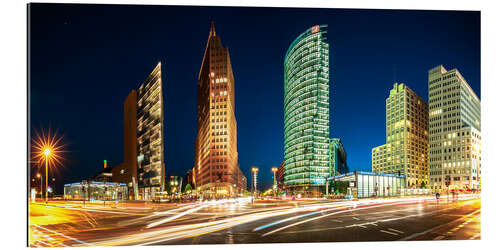 Galleritryk Potsdamer Platz Night Time Panorama