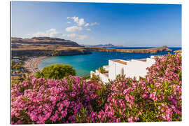 Gallery print Lindos at Rhodes Island