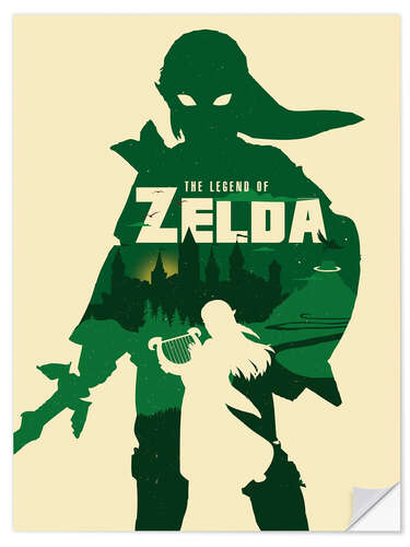 Wandsticker The Legend of Zelda