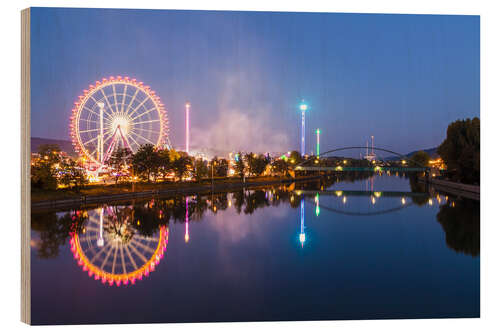 Holzbild Cannstatter Volksfest