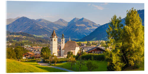 Acrylic print Kitzbuehel in Tyrol