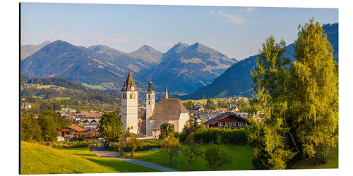 Aluminium print Kitzbuehel in Tyrol