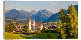 Holzbild Kitzbühel