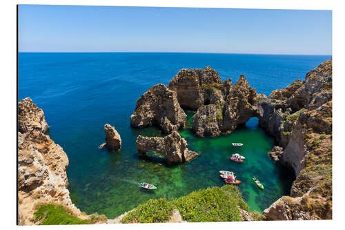 Cuadro de aluminio Ponta da Piedade near Lagos