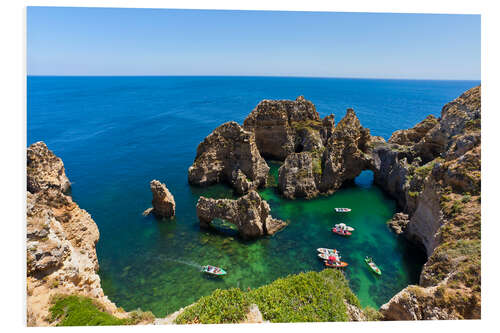 Foam board print Ponta da Piedade near Lagos