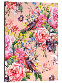 Galleriprint Roses and birds