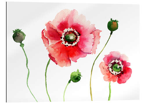 Gallery print Poppy Flowers III