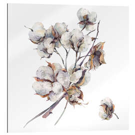 Galleritryk Cotton flower twigs