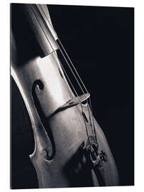 Galleriprint Violin on black background