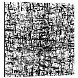 Magnettafel Textur von schwarzer Tinte