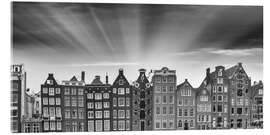 Akrylbilde  Amsterdam classic buildings