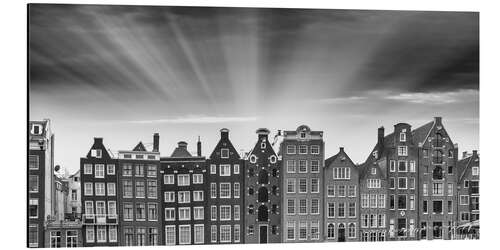 Stampa su alluminio Amsterdam classic buildings