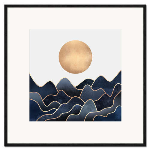 Framed art print Waves