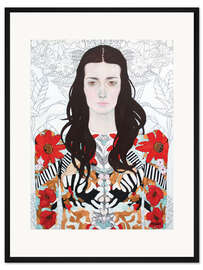 Gerahmter Kunstdruck Angelene