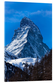 Tableau en verre acrylique  Cervin, Suisse