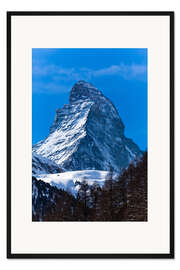 Gerahmter Kunstdruck Matterhorn, Schweiz