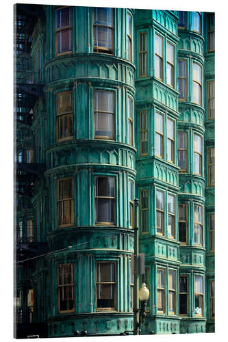 Acrylglasbild Columbus Tower, San Francisco