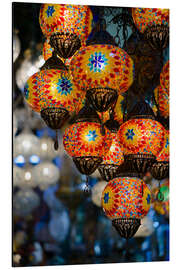 Magnettafel Mosaik-Laternen in Istanbul