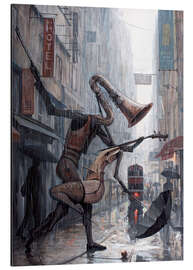 Magnettafel Life is a dance in the rain