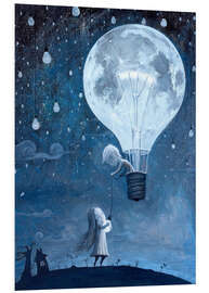 Hartschaumbild He gave me the brightest star