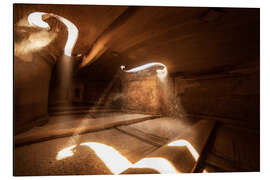 Magnettafel Innenraum einer Violine