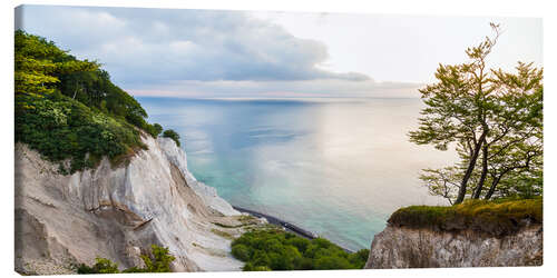 Quadro em tela The white chalk Cliffs of Mon