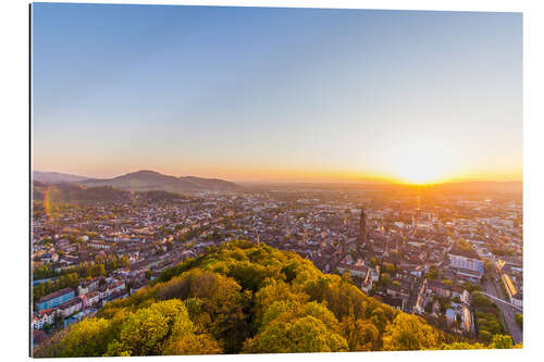 Gallery print Sunset in Freiburg