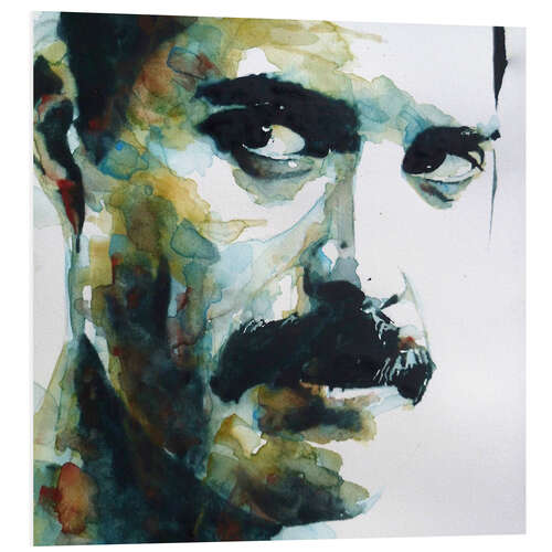 Foam board print Freddie Mercury