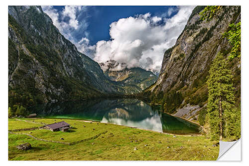 Vinilo para la pared Fischunkelalm - Berchtesgaden National Park, Bavaria