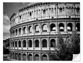 Selvklebende plakat ROME Colosseum