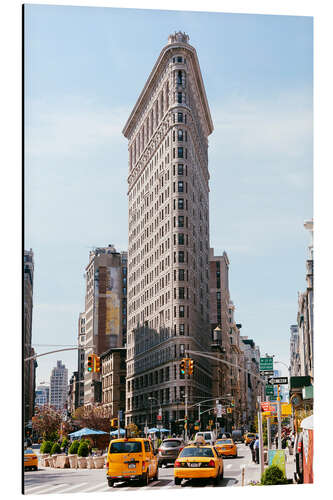 Cuadro de aluminio Famous Flatiron building between Broadway and Fifth avenue, New York, USA