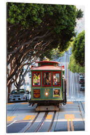 Galleriprint Cable tram in San Francisco, California, USA