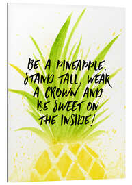 Magnettafel Be a pineapple