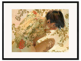 Stampa artistica con cornice Perle D'Ore
