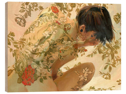 Tableau en bois Perle D'Ore