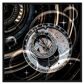 Gerahmter Kunstdruck Endlose Zeit